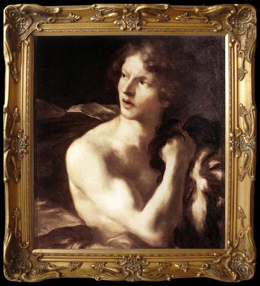framed  Gian Lorenzo Bernini David with the Head of Goliath, Ta013